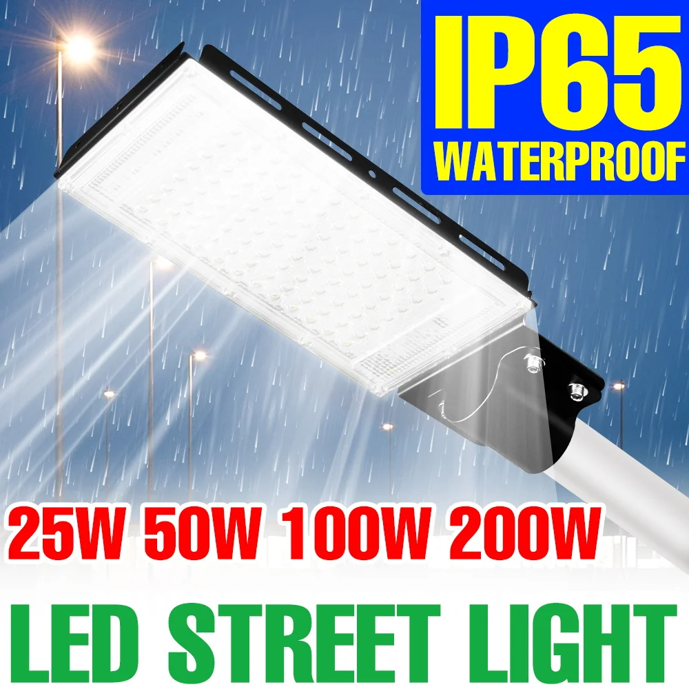 

200 Вт светодиодный прожектор уличный прожектор IP65 водонепроницаемый отражатель уличный фонарь AC220V для сада наружный склад освещение гаража