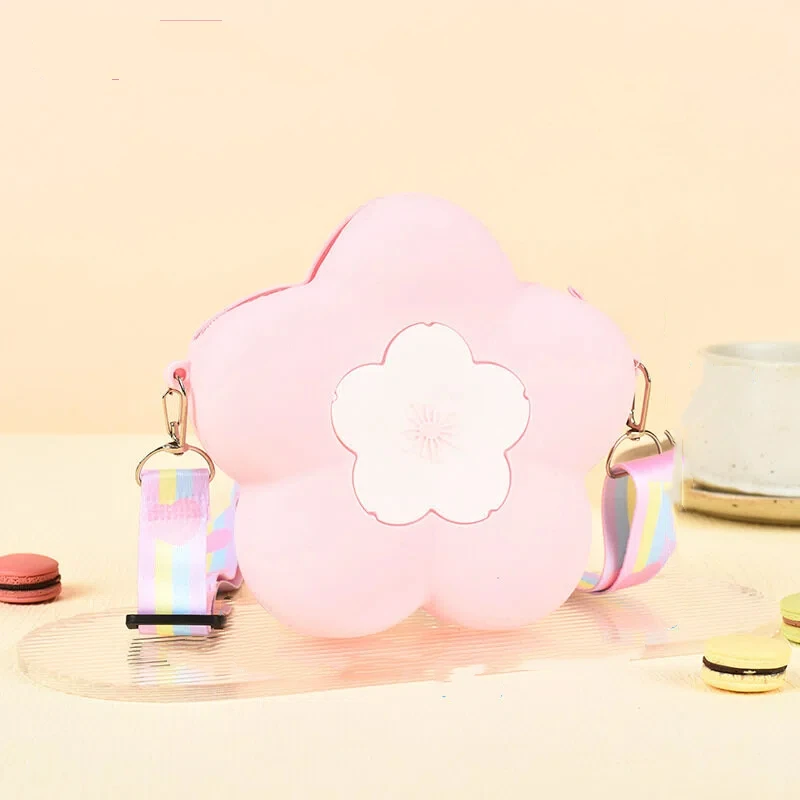 حقيبة كتف لطيفة من السيليكون للأطفال على شكل فراشة وحقيبة كروس للأطفال الصغار ومحفظة كروس وحقيبة يد ومحفظة للعملات المعدنية للفتيات والأطفال #2