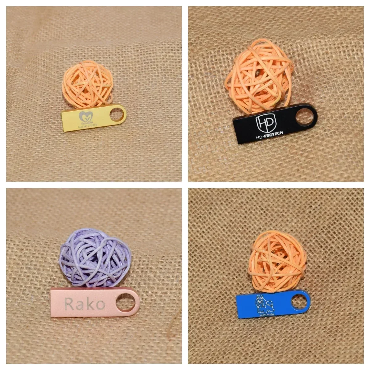 10PCS/LOT Free Custom LOGO USB Flash Drive 3.0 High Speed Pen Drive 16GB 32GB 64GB 128GB Pendrive Metal Usb Sticks with Key
