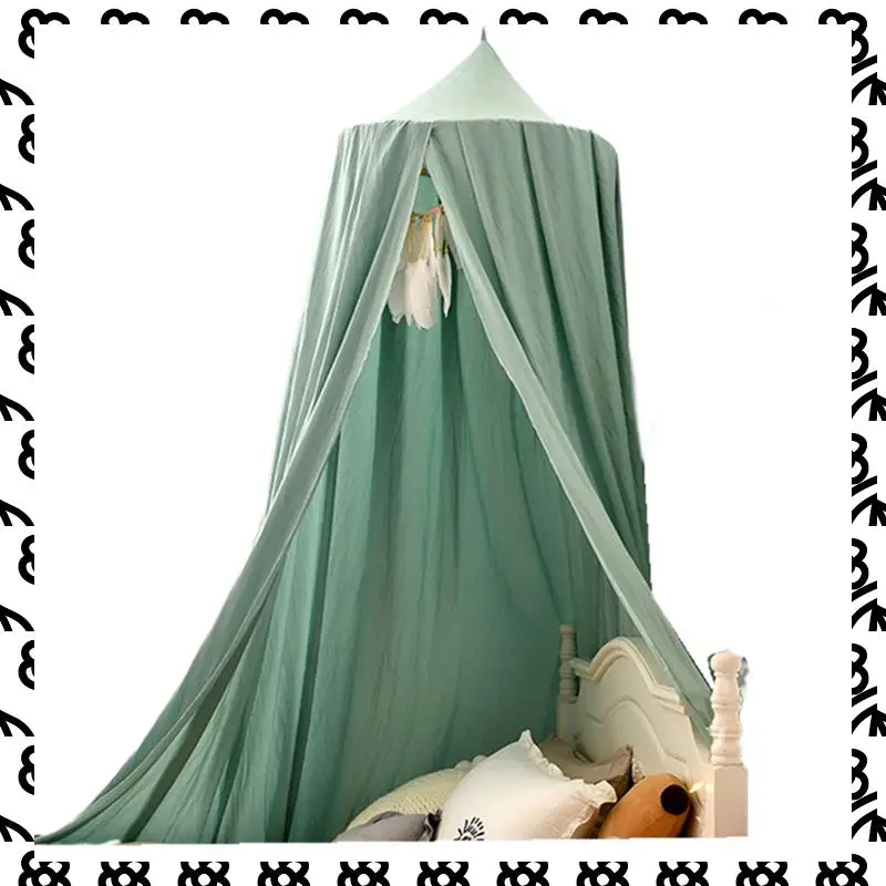 A07I Mosquito Net For Baby Kids, Princess Dome Dream Castle Baby Bedding Room Castle Play Tent Hanging House Reading Corner