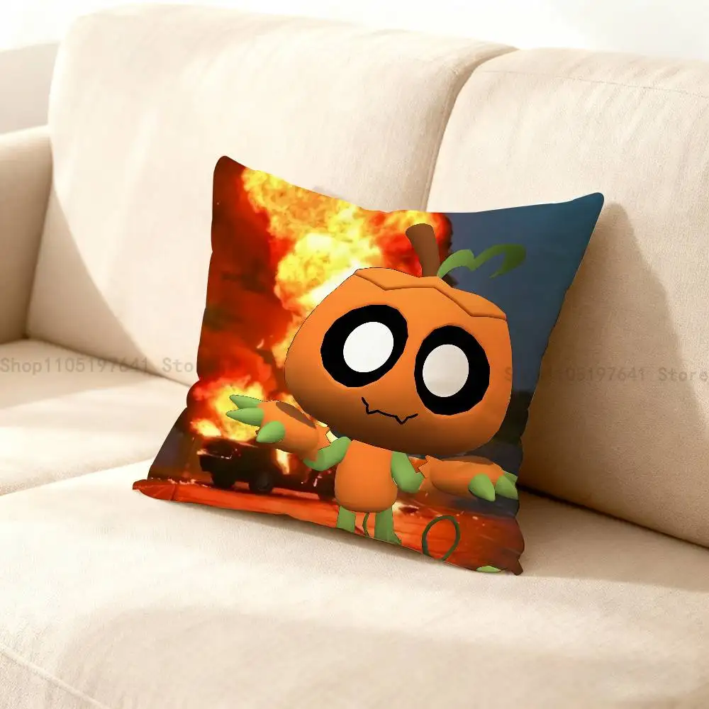 

Cute Gourdy D-Dandys W-World Pillow Case For Sofa Decor Car Office Room Printing Cushion Cover Decorations and Protector