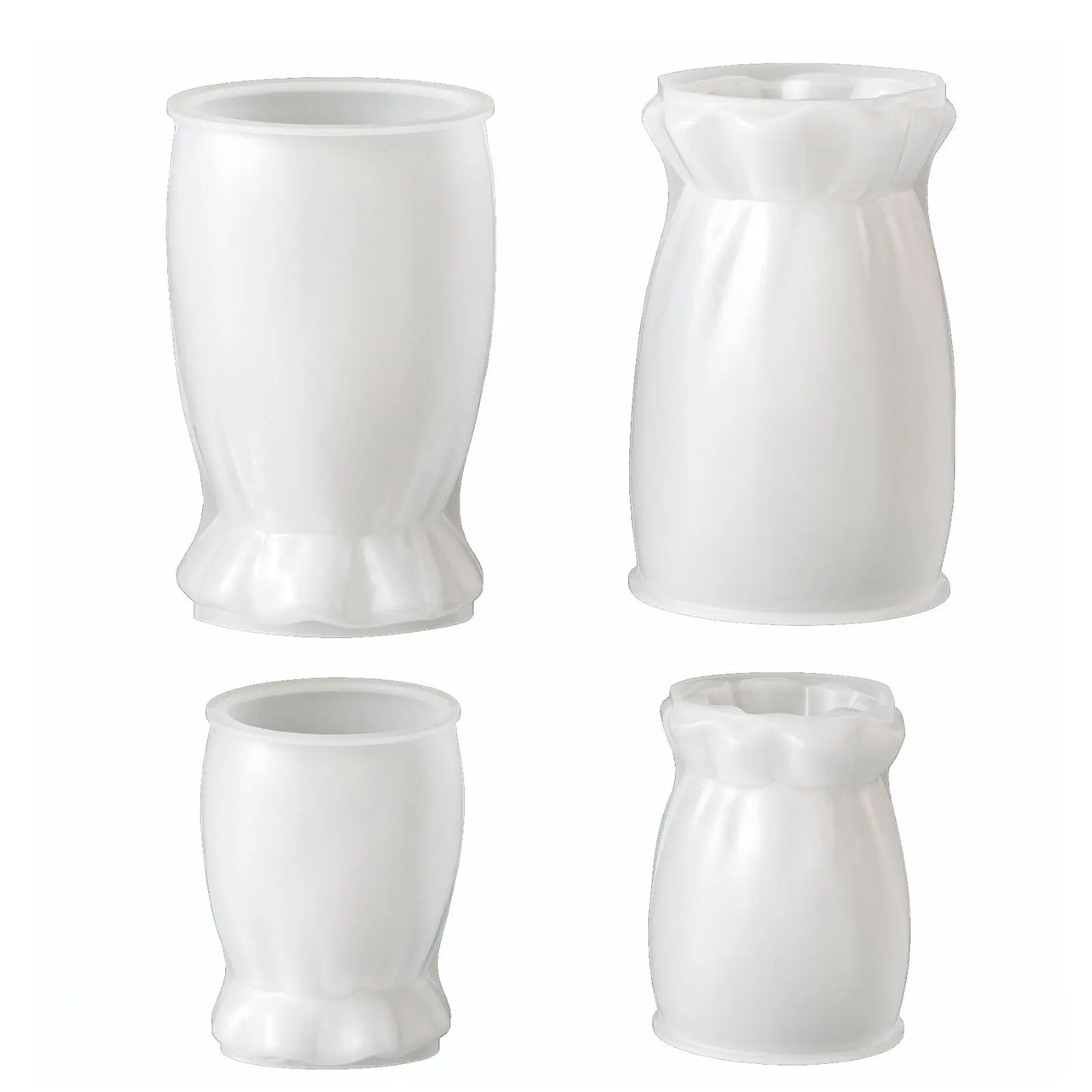 Vase Silicone Mold Ins-Style Blessing Bag Mold Flower Arrangement Mold Silicone For Home Decor Storage Solution Flower