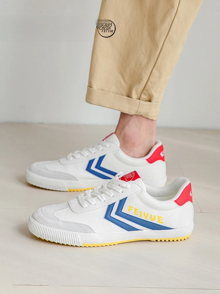 Zapatos Casus para Hombre Feiyue, Zapatillas de Lona Transpirables, Versátiles, Cómodas y Modernas, Novedad de Otoño Invierno