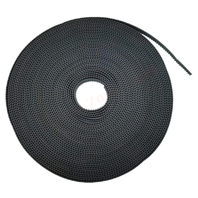 10Pcs 5mm 20 Teeth Timing Pulley Wheel and GT2 5 Meters Rubber 2mm Pitch 6mm Wide Timing Belt with Allen Wrench for 3D Printer