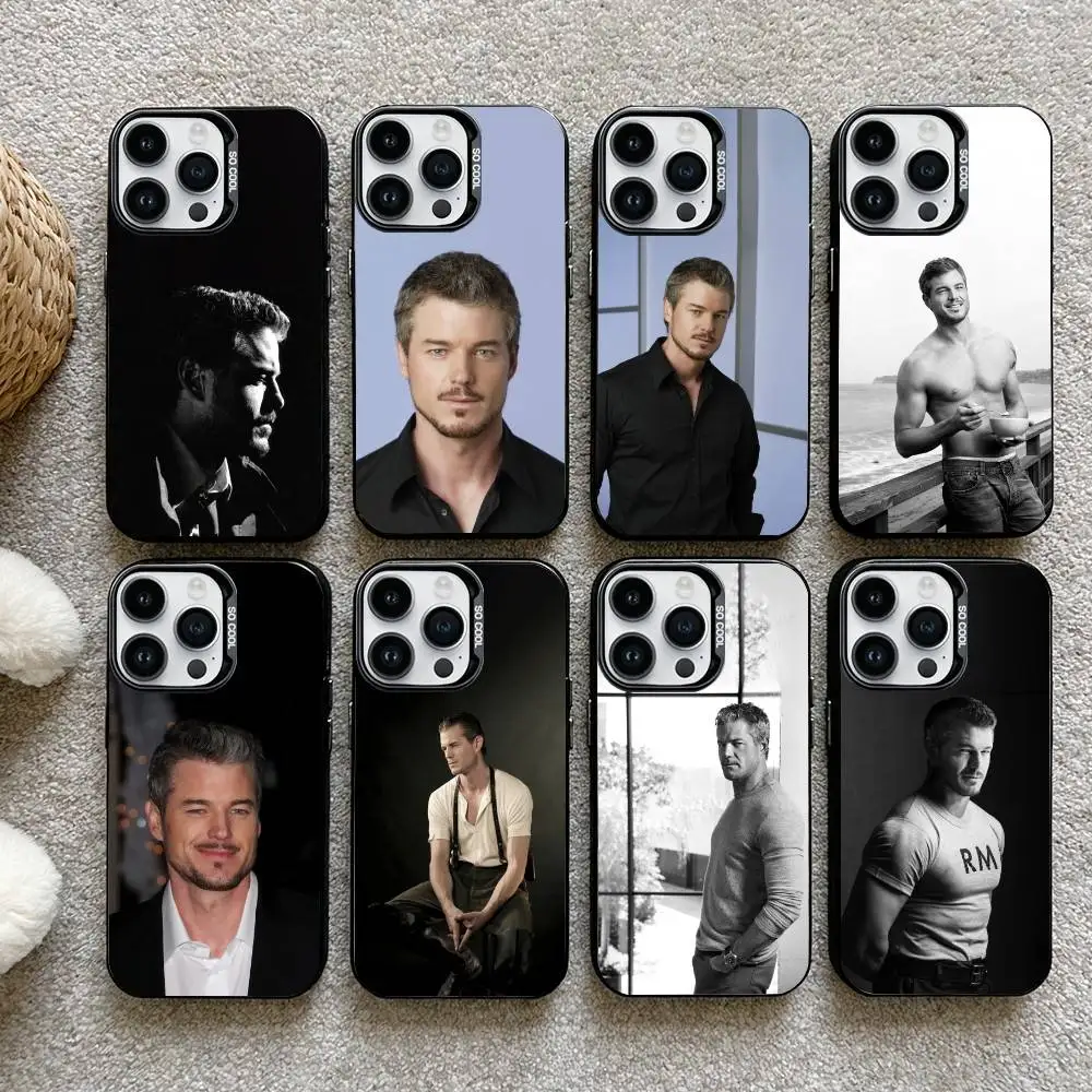 

Actor E-Eric Dane Phone Case For iPhone 16,15,14,13,12,17,Pro,MAX Black Matte Shockproof Cover