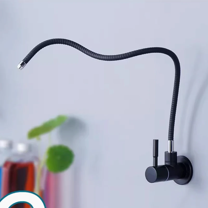 Wall mounted kitchen water drink faucet flexible hose drinking taps