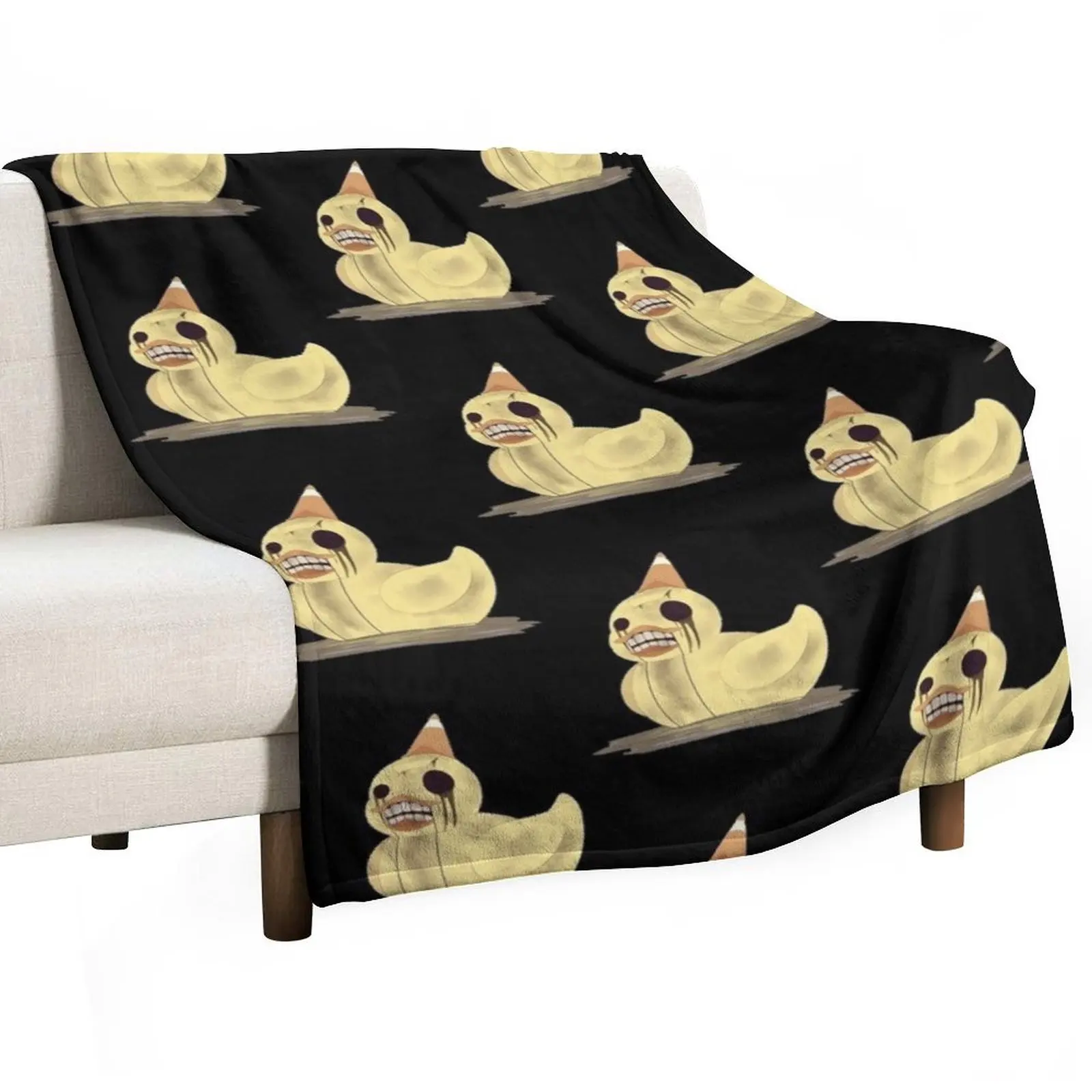 

Dark deception dread ducky Throw Blanket Polar Luxury Designer Decorative Sofas Beach Blankets