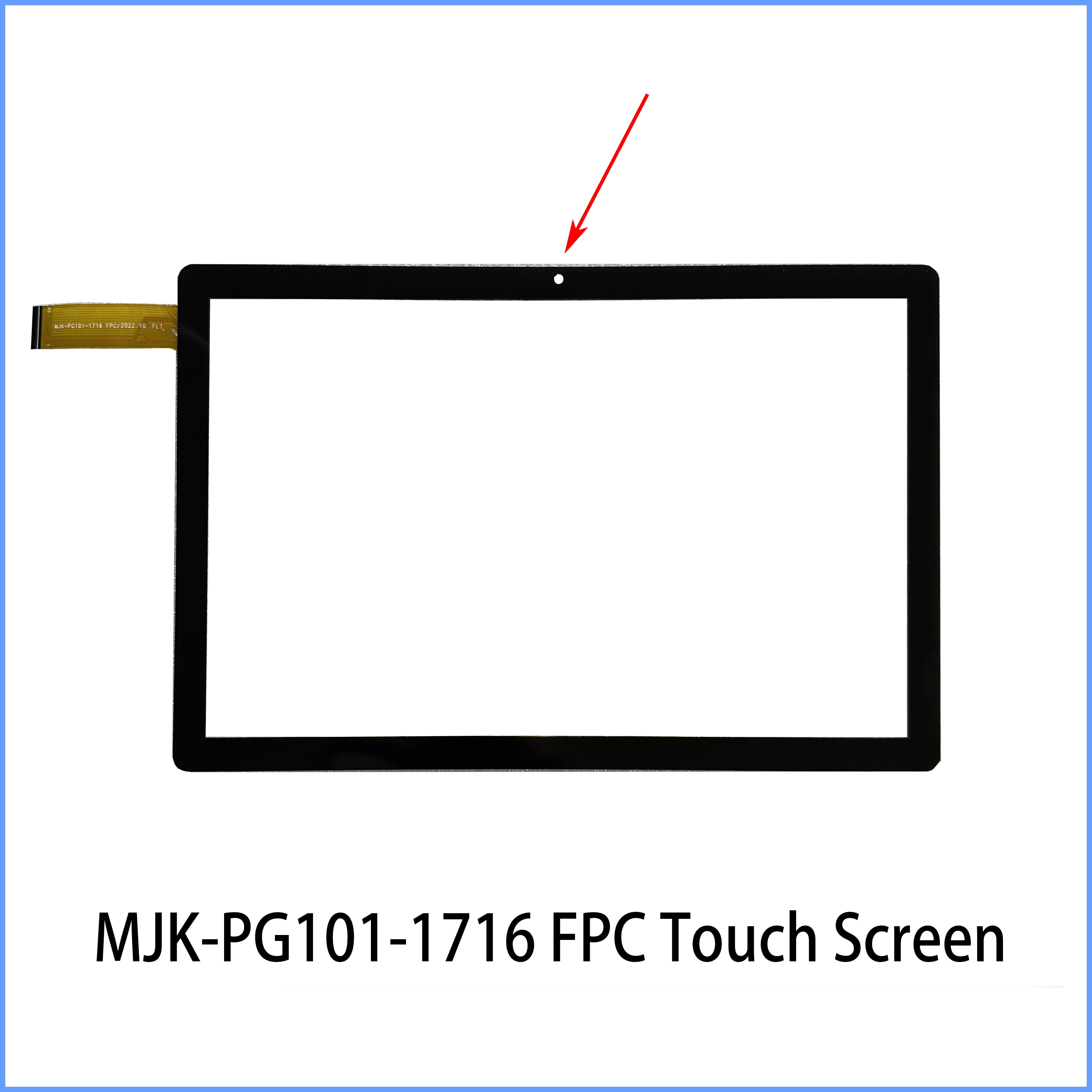 

New 10.1 Inch MJK-PG101-1716 FPC Tablet Capacitive Touch Screen Panel Repair Replacement Parts Tab Sensor