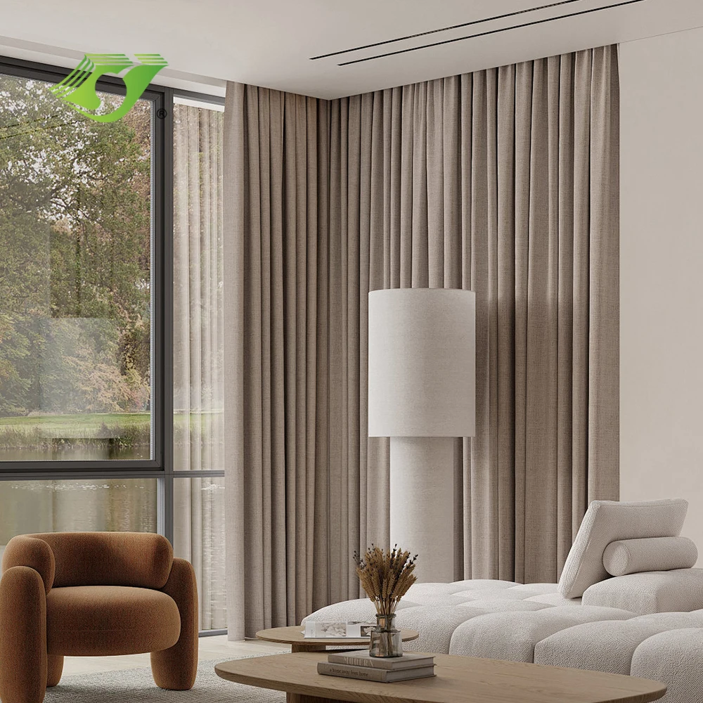 

Premium Blackout Lining Curtains 2025 Double Layer Sheer Energy Efficient UV Protection Privacy Modern Home