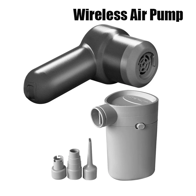 Wireless Inflatable Air Pump Automatic Machine Pools Electric Pump Quick Air Filling Camping Life Boat Cushion Home