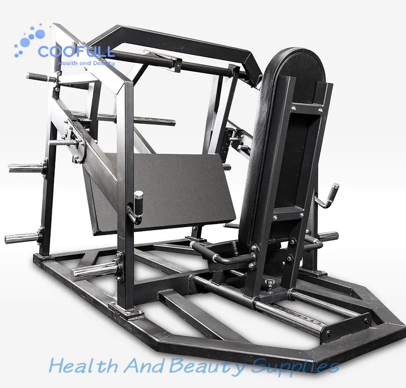 Coofull Popular Commercial Strength Training Machine Plate Loaded Glute Leg Muscle Exercise Leg Press Hip Trainer for Gym Use