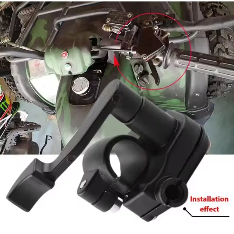 ATV Thumb Throttle Accelerator Control Handle Brake Lever Assembly Replacement Universal Premium Professional Tool Accessories