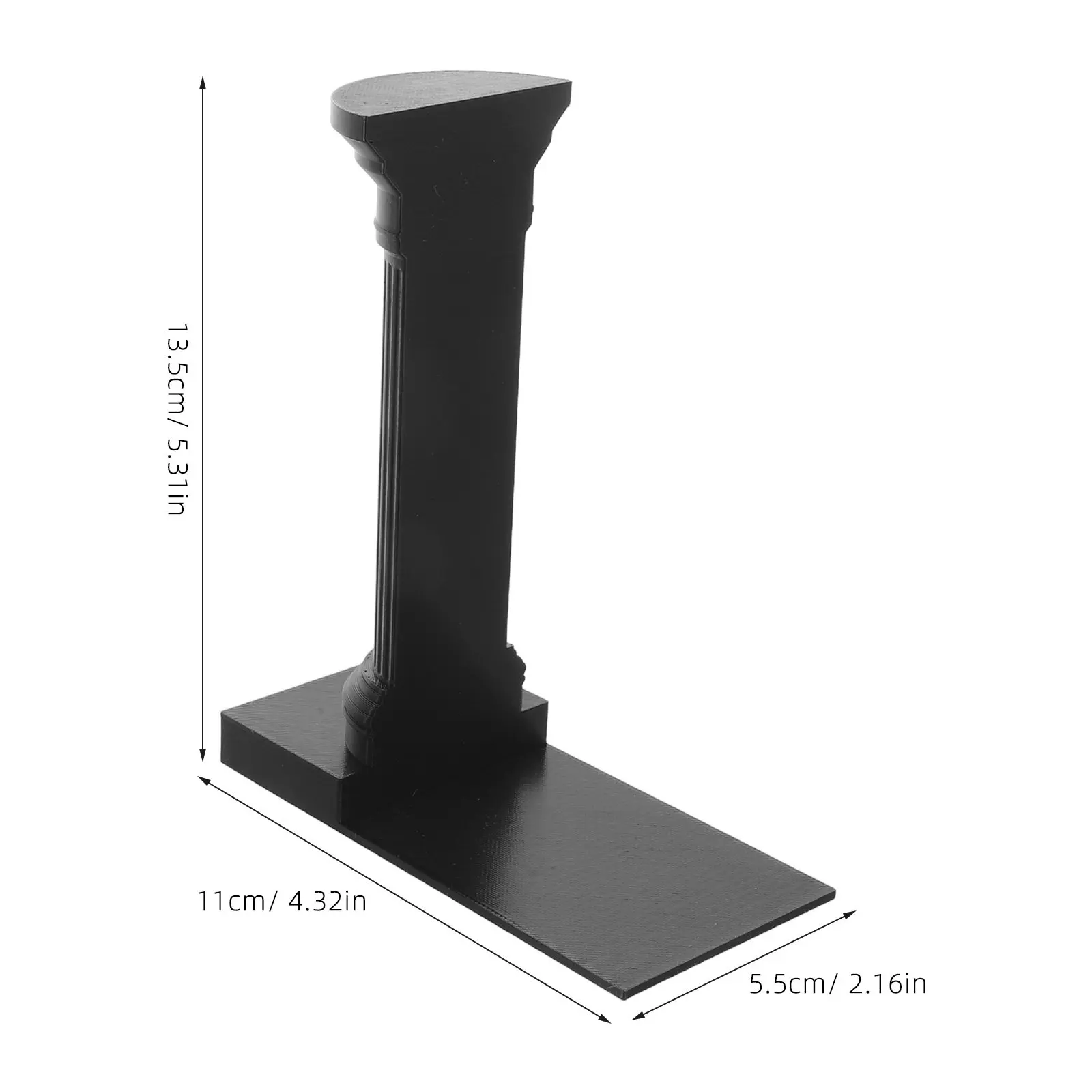 2Pcs Roman Column Bookends Vintage Style Heavy Duty Non Slip Book Holders Office Bookshelf Organizer Roman Column Bookends