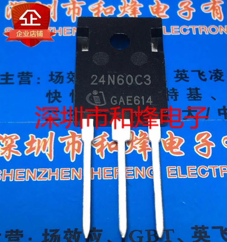 

10PCS/LOT 24N60C3 SPW24N60C3 TO-247 650V 24A Datasheet - Electronic Component for Professional Use
