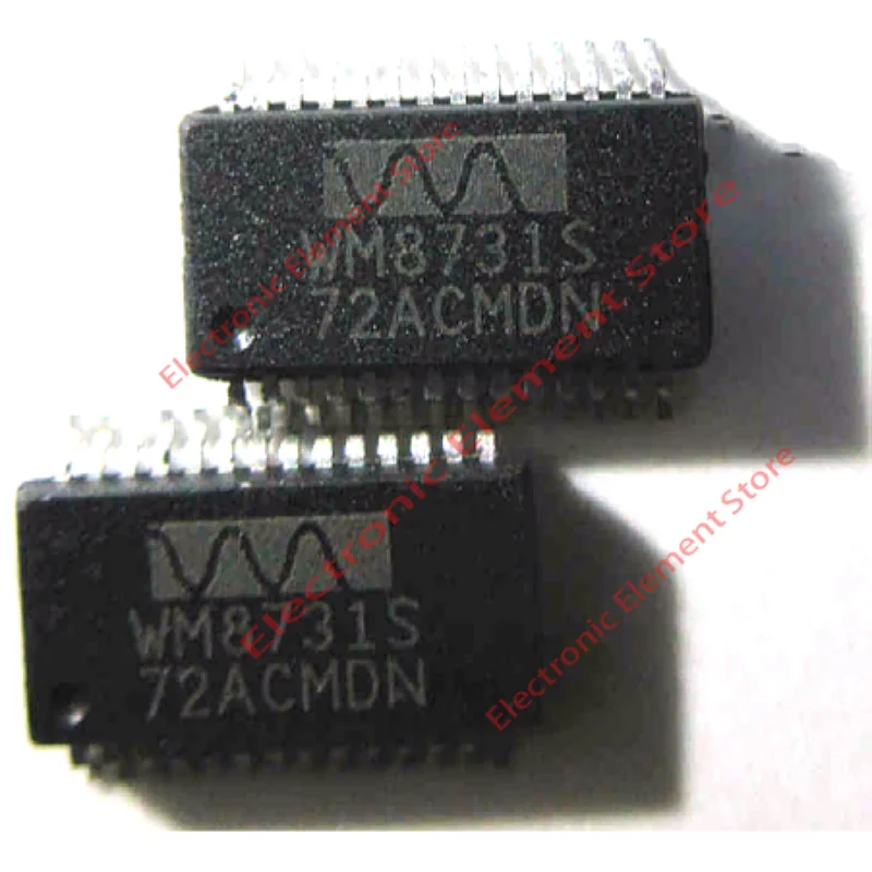 2PCS WM8731SEDS/RV Specialty Logic IC SSOP-28 WM8731S