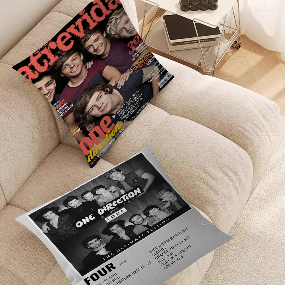 O-one Band Directions Music Maple Design Cushion Cover Happy Autumn Harvest Decor Holiday Decorati Pillow Cover