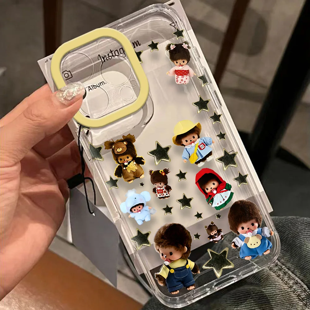Schöne Monchhichis Handyhülle für Samsung Galaxy S26 S25 S24 S23 S22 S21 S20 FE Note20 Note10 Edge Plus Ultra Lite 5G Cover – Detail 14