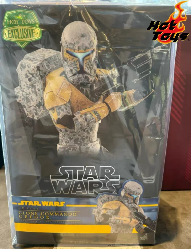 

В наличии HOTTOYS HT 1/6 TMS155 Звездные войны клон Commando Gregor фигурки Коллекционная модель куклы-сюрприз игрушка на день рождения подарки