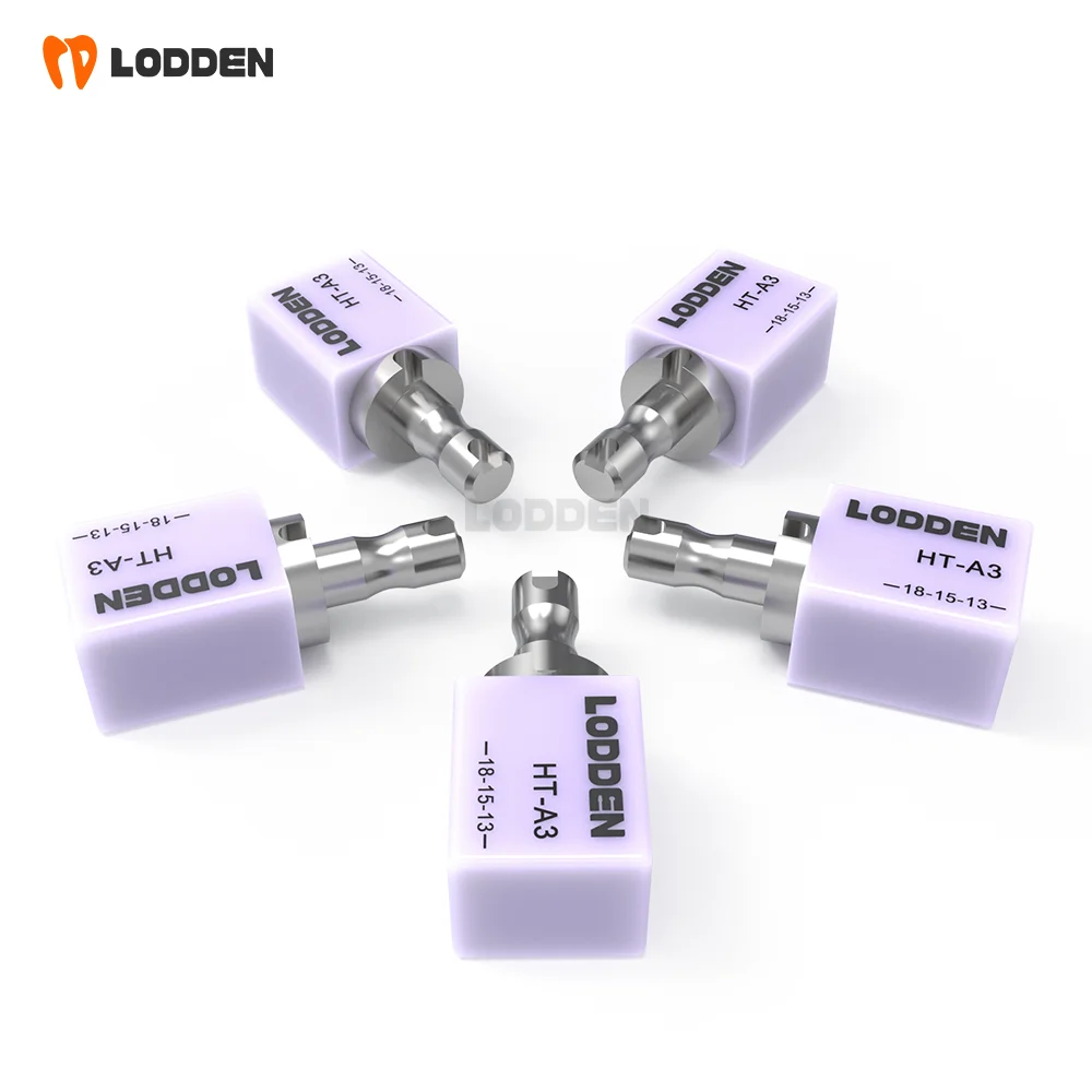 10pcs Dental Lithium Disilicate C14 Glass Ceramic LT/HT for CADCAM Chair-side Economic Reconstruction Esthetic Sirona System - Image 5
