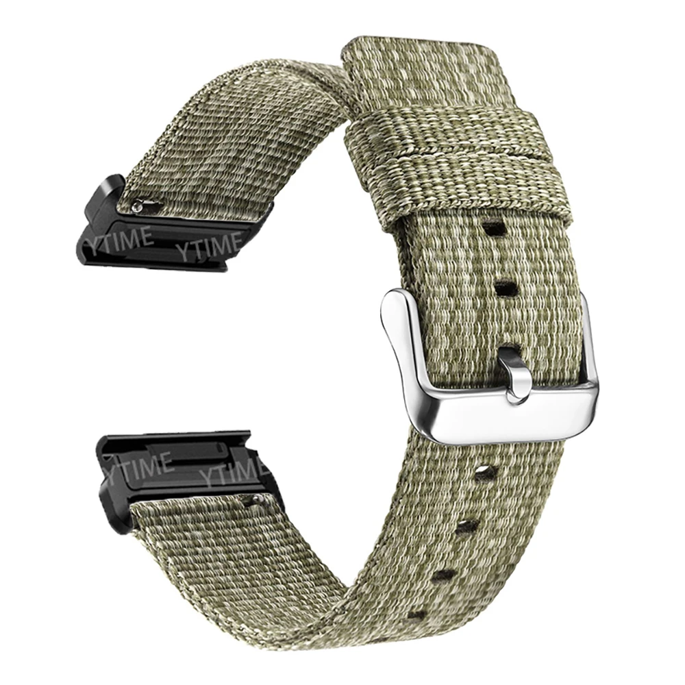 22mm WatchBand For Garmin Approach S60 Smart Watch Band Outdoor Sports Accessories Forerunner 945 935 955 965 Nylon Strap