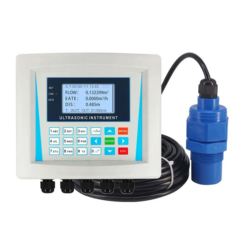 Aice Tech Parshall trough triangular weir rectangular weir channel open channel flowmeter flow meter