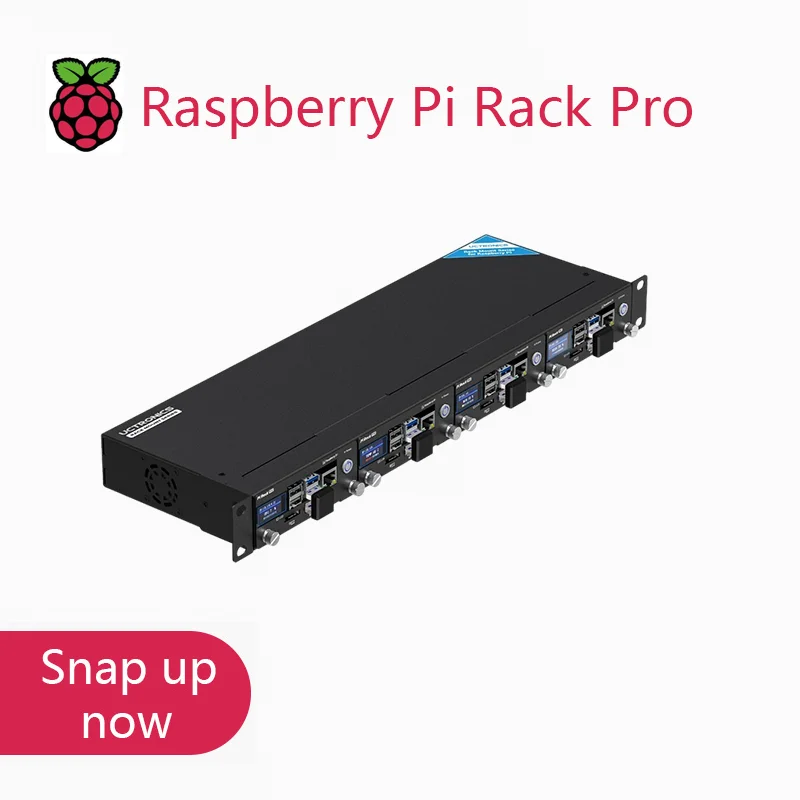 UCTRONICS Pi Rack Pro for Raspberry Pi 4B, 19