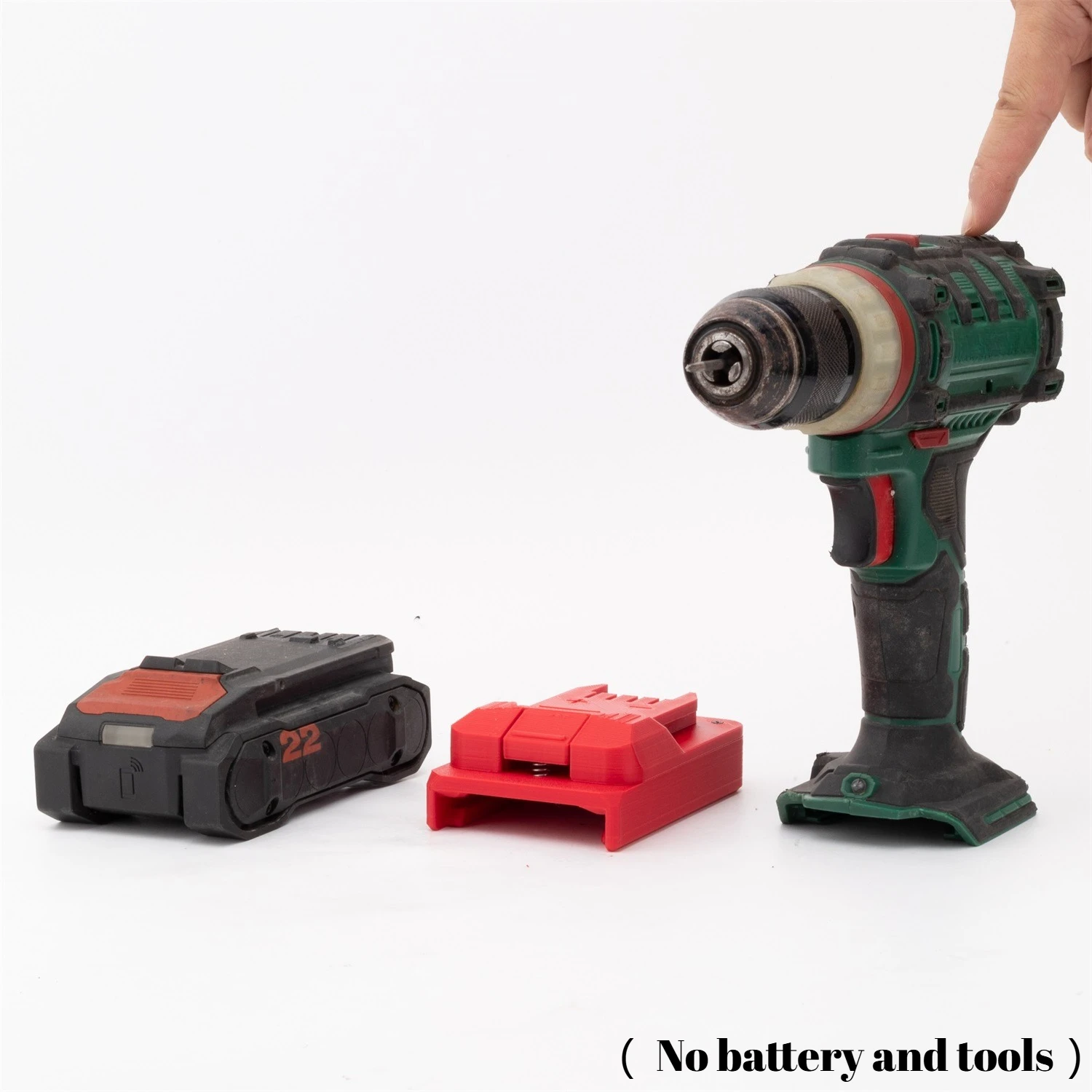 

Battery Adapter Converter For Hilti Nuron Lithium Battery to for Parkside X20V Cordless Tools（ No battery and tools）