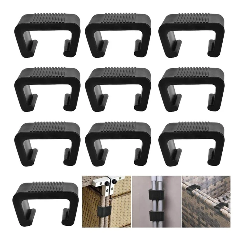 10 Pack Outdoor Furniture Clips Patio Sofa Clips Rattan Furniture Clamps Wicker Chair Fasteners  The Sectional