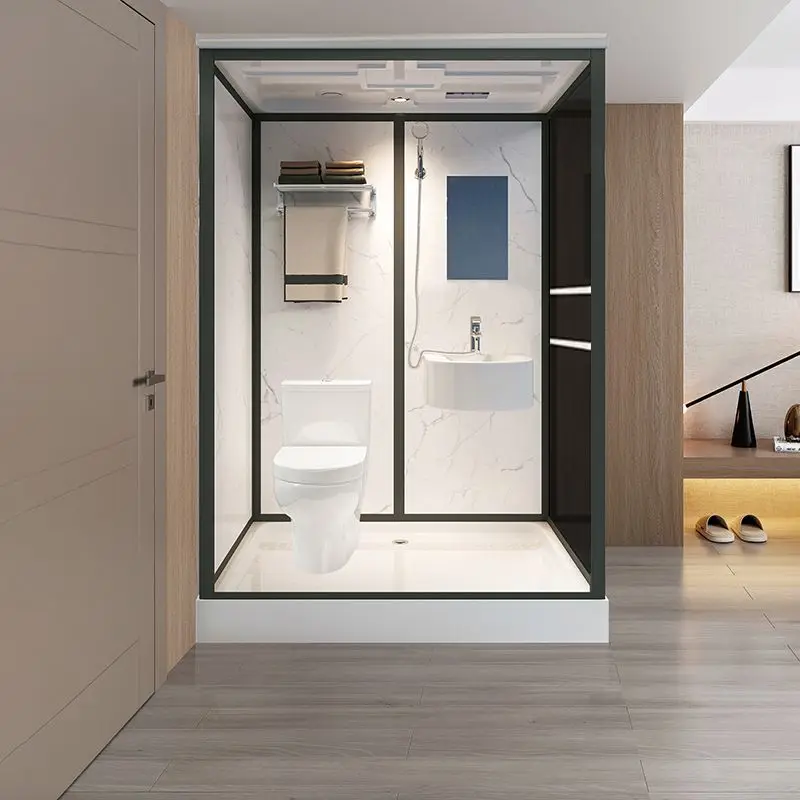 Baño integrado Baño de ducha interior rural integrado Hogar integrado