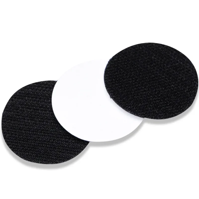 5-30Pcs Self Adhesive Hook and Loop Fastener Tape Round Dot 50/60mm Nylon Fixed For Bed Sheet Sofa Mat Carpet Anti Slip Stickers