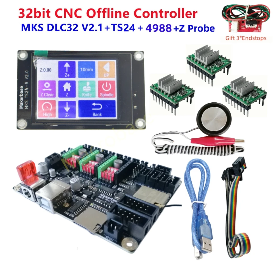MKS DLC32 V2.1 TS24 display offline controller 32 bit GRBL 3 axis