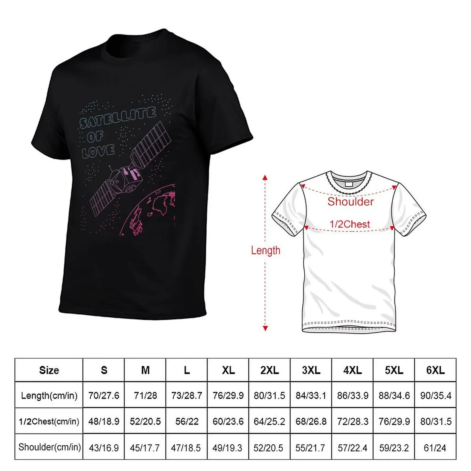 Lou Reed - Satellite of Love T-Shirt rapper graphic tees croswit shirt man funny t shirts for men