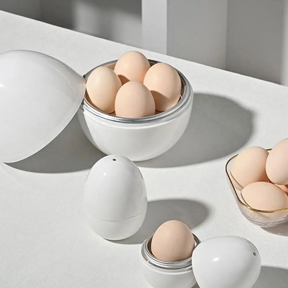 Microwave egg boiler eggy Microwave Egg Poachers Cooker Steamer Box for Chicken and Quail Eggs Kitchen Tools Egg Tools