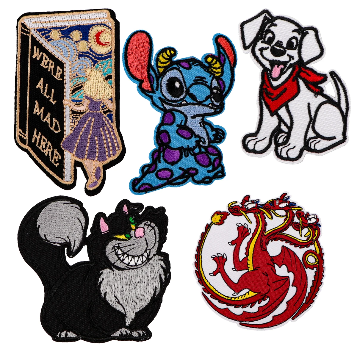 

Black Cat Patch Embroidered Patches For Clothing DIY Iron On Patches For Clothing Cartoon Patch Stickers Accessories Gifts