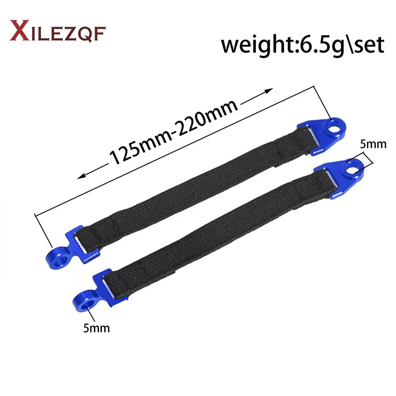 XILEZQF Rear Shock Limit Strap 108mm 8548 for Traxxas 1/7 UDR 85076-4 UDR Parts