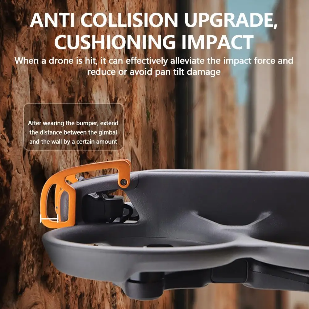 Aluminum Alloy Bumper for dji AVATA2 Anti-collision Crossing Machine Protective Bar Pan Tilt Lens Protective Cover Dropshipping