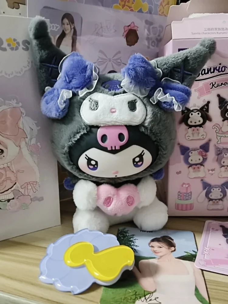 TOPTOY Sanrio Characters Birthday Party Series Vinyl Plush Blind Box My Melody Kuromi Cute Pendant Gift For Anime Collectors