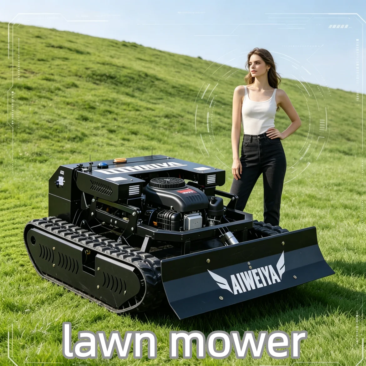 

Customized Lawn Mower for Sale Hot Selling Factory Direct Delivery Farm Yard Lawn Care Equipment