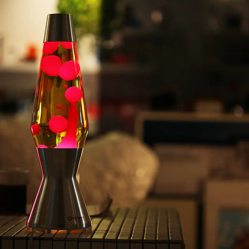 Glitter Lava Lamp Jellyfish Liquid Motion Night Lamp Creative Bedroom Desktop Decoration
