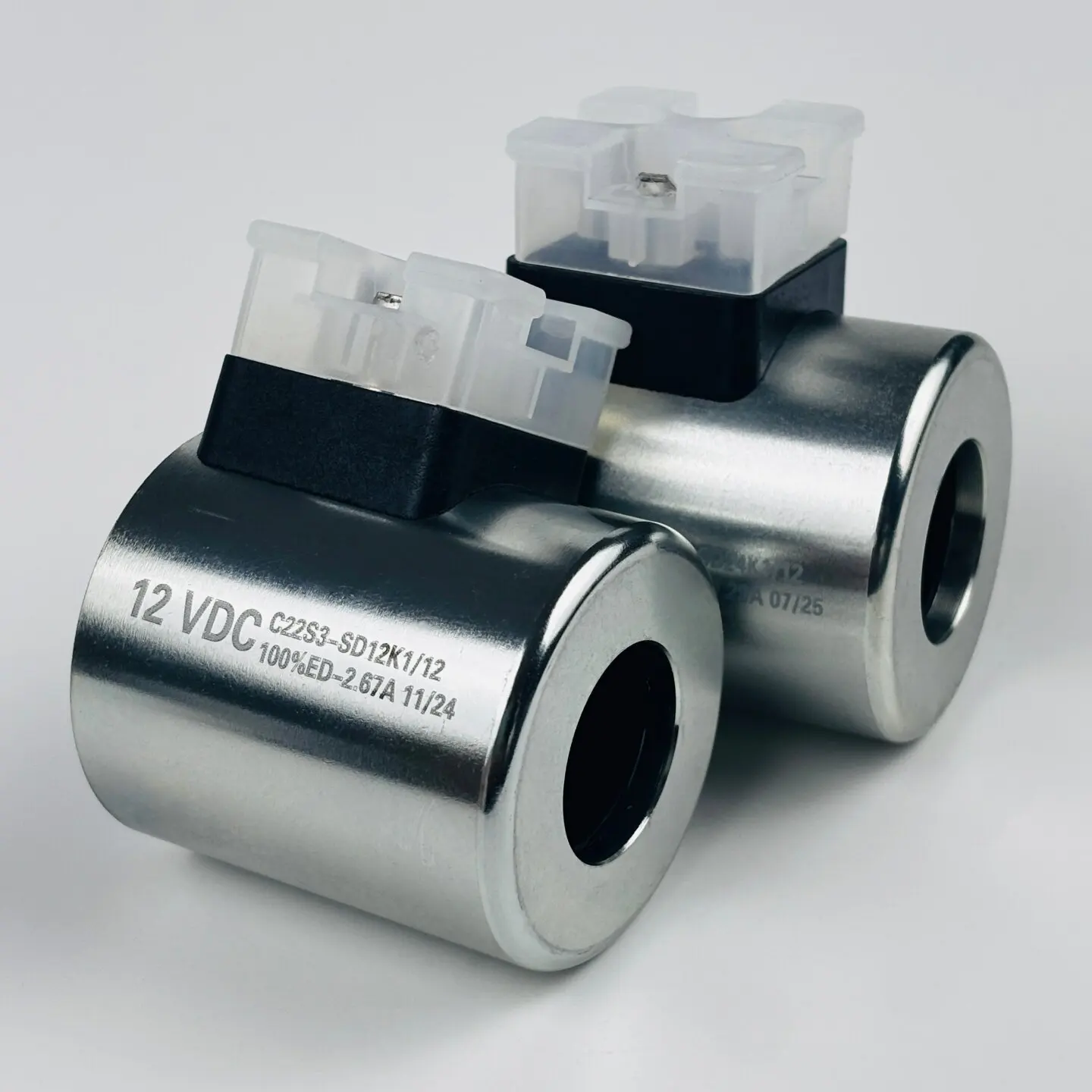 

Hydraulic Solenoid Valve Coil C22S3-SD24K1/12 DC24V C22S3-SD12K1/12 Pump Truck Parts