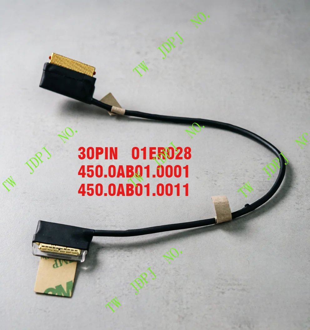 PJSE для Lenovo ThinkPad T570 20H9 20HA 20JW 20JX кабель экрана LCD FHD 30PIN 01ER028 450.0AB01.0001 450.0AB01.0011 замена