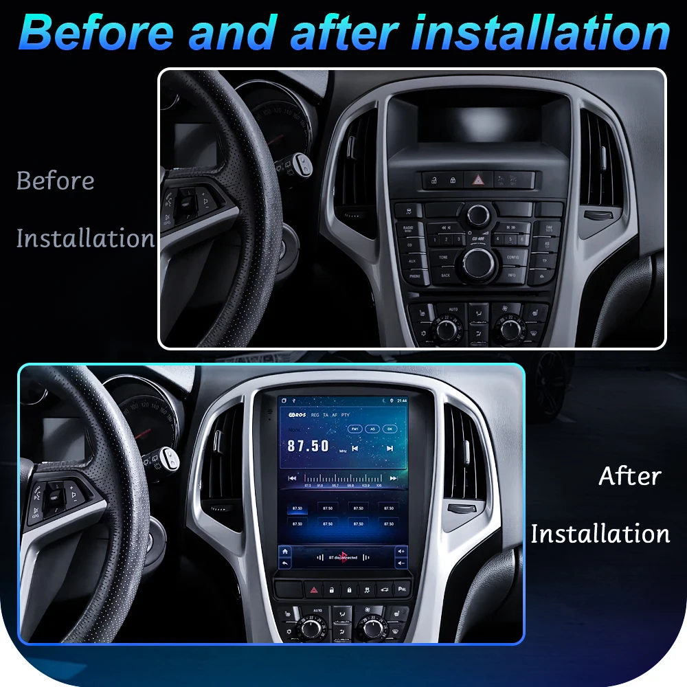 

Автомагнитола Android 7862 для Opel Astra J, Buick Verano 2009-2015, Bluetooth, экран, GPS-навигация, DSP, 360-градусная камера, QLED-экран