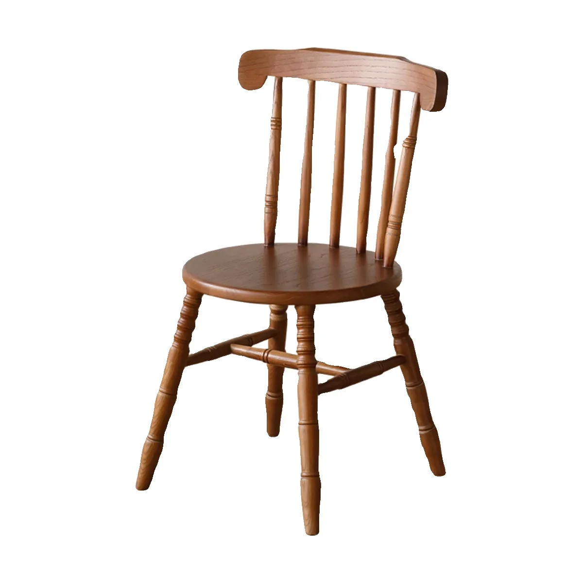 

Retro, solid wood, French, dining chair, home, study, dining room, simple