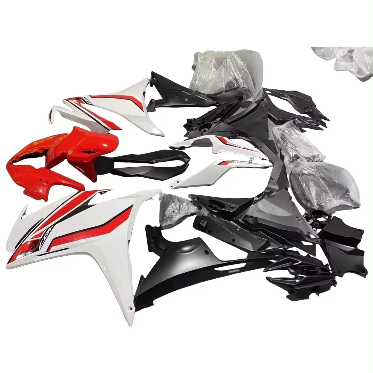 

High Quality Complete Flow Motorcycle Parts For CBR500r 16-18 Years ABS Plastic Fairing Kit