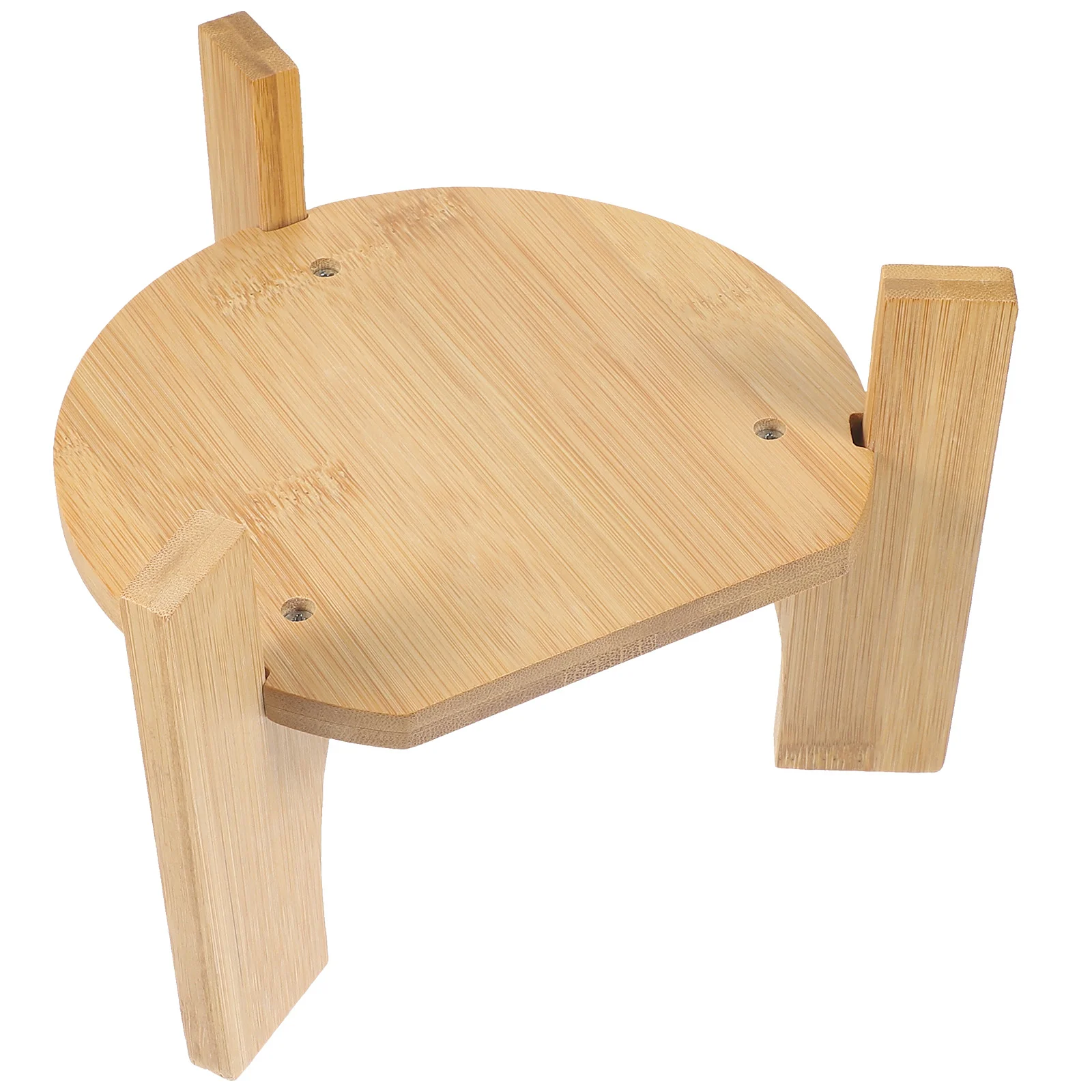 Soporte para frío hervidor de agua, dispensador de bebidas, estante de exhibición, Soportes para plantas, exhibición de botellas de agua, solo Base de madera
