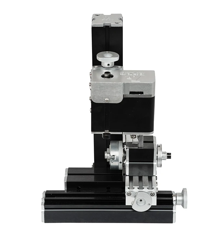 Big Power All Metal Mini Drill Press Drilling Lathe Machine With Dividing Attachment ZRZX05060-1 12V5A60W For Crafts Enthusiast