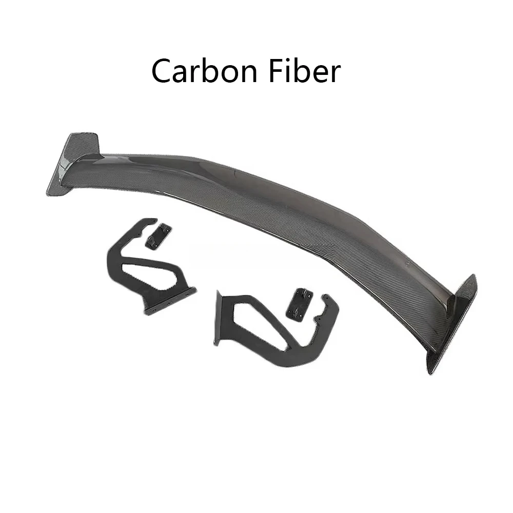 Carbon Fiber Rear Spoiler for Porsche Cayman Boxster 981 986 987 718 GT4 GTRS 2013 + Rear Trunk Tail Spoiler Wings