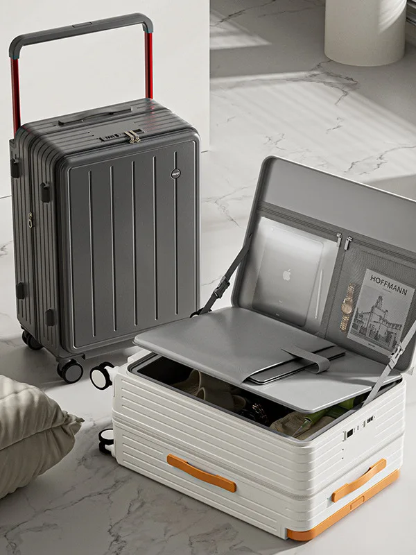 valise-de-voyage-grande-capacite-a-ouverture-frontale-poignee-telescopique-large-valise-d'affaires-24-pouces-valise-cabine-20-pouces-bagage-multifonction
