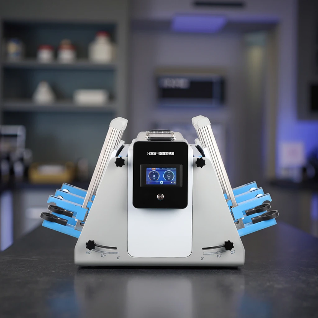 Vertical Oscillation Mixer Separatory Funnel Laboratory Testing Equipment with 1 Year Warranty Shaker 5-inch Color Touch Screen