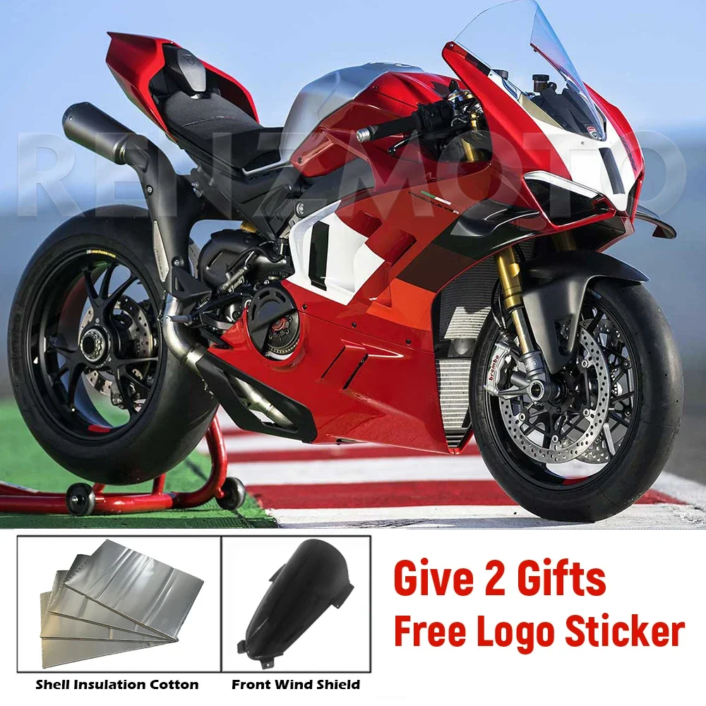 For Ducati Panigale V4 V4s S 2022 2023 2024 22-24 New ABS Motorcycle Bike Fairings Set Body Kit Bodywork Set Shell Injection 103